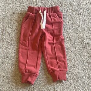 Trilogy Design Co. Kids' Comfy Red Joggers